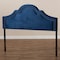 Baxton Studio Rita Royal Blue Velvet Upholstered Full Size Headboard 155-9336 - alternate 6